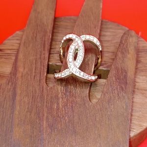 Gold plated Statement Ring